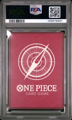 2025 ONE PIECE JAPANESE OP13-CARRYING ON HIS WILL #001 MONKEY D. LUFFY PSA 10 - Image 2