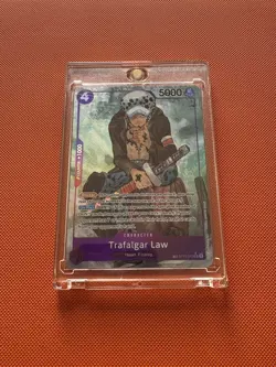 One Piece TCG Trafalgar Law TR ST10-010 Alt Art English BM - Image 1