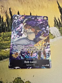 Rob Lucci (Alternate Art) EB04-048 Adventure on Kami's Island Foil - Image 1