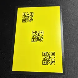 Disney Lorcana Wilds Unknown Error Discard error QR Code Non Foil - Image 1