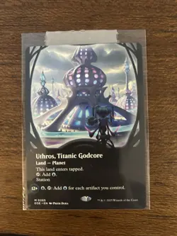 1x Uthros, Titanic Godcore MTG Edge of Eternities Borderless Mythic Nonfoil NM - Image 1