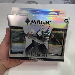 Magic The Gathering Final Fantasy Starter Deck Kit 2 Decks Ready To Play MTG - Image 1
