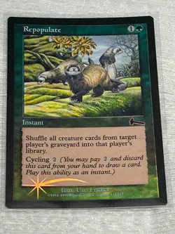Urza's Legacy Foil Repopulate MTG Magic The Gathering Card 111/143 NM - Image 2