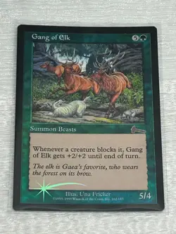 Urza's Legacy Gang of Elk Foil MTG Magic The Gathering 102/143 NM 102/143 - Image 1