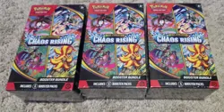 Pokemon TCG ME04: Chaos Rising Booster Bundle New Sealed Free Shipping! - Image 1