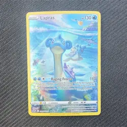 Lapras GG05/GG70 Crown Zenith Galarian Gallery Ultra Rare Full Art Holo - Image 1