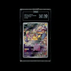 2023 Pokemon SV 151 Set Japanese 173/165 Pikachu Art Rare TAG 10 (986) - Image 1