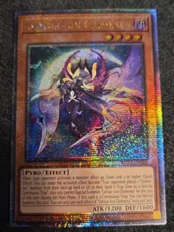 Yugioh Centur-Ion Chimerea ROTA-EN016 Quarter Century Secret Rare 1st Edition NM - Image 1