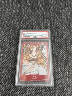 Nami One Piece 2023 Premium Card Collection Film Red Japanese ST01-007 C PSA 10 - Image 1