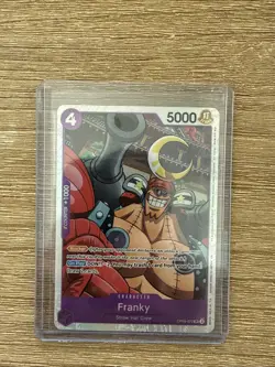 Franky OP09-072 SR One Piece TCG EN NM - Image 2
