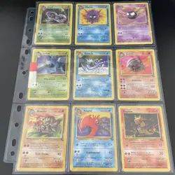 ⭐Vintage Pokemon Fossil Set Complete Common+Uncommon Cards ⭐ - Image 1