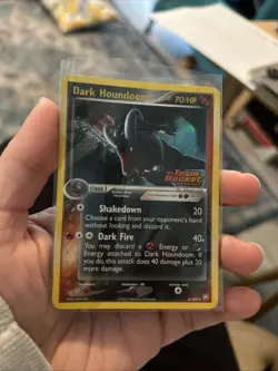 Mint Condition Dark Houndoom 5/109 EX Team Rocket Returns Holo Pokemon Card - Image 2