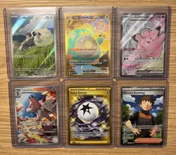 Pokemon Lot of 14 Cards Journey Together Illustration Rare Set (NM) - Image 2