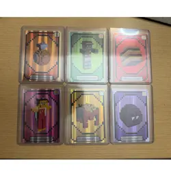 McDonald's Minecraft Holo Promo Trading Card Lot 6 - sleeved plus toploaders - Image 1