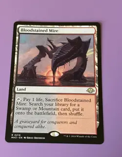 Bloodstained Mire MH3 MTG 1x Modern Horizons 3 - Image 1