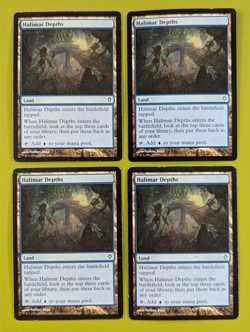 Halimar Depths x4 Worldwake 4x Playset Magic the Gathering MTG - Image 1