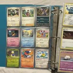 1,200 cards Pokemon TCG , large variety Lot 3-Ring Binder Foil/Regular English - Image 3