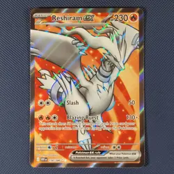 Reshiram ex 158/086 - White Flare - Ultra Rare Holo Pokemon Card - NM - Image 1