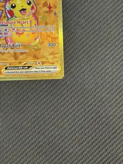 Pokemon TCG | Surging Sparks | Pikachu EX 247/191 Gold Hyper Rare - Image 5
