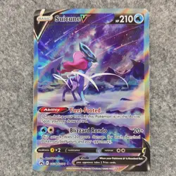 Pokemon 2023 Suicune V GG38/GG70 Alt Art Ultra Rare Crown Zenith - Image 1