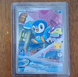 Pokemon TCG Piplup 042 Pokemon Promos Promo Holo Basic Water HP 70 English - Image 1