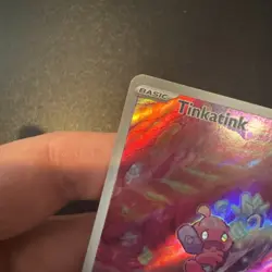 Pokemon TCG Tinkatink Illustration Rare Paldea Evolved Card 216/193 - Image 2