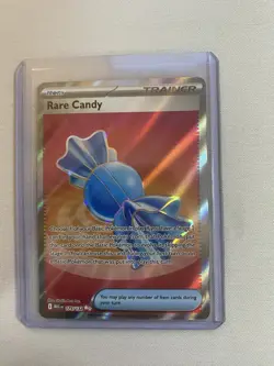 Pokemon TCG ME01 Mega Evolution Ultra Rare Holo Full Art Rare Candy 175/132 EN - Image 1