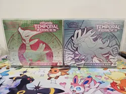 Pokemon TCG Scarlet & Violet Temporal Forces Elite Trainer Box ETB Lot of 2 Set - Image 1