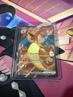 Charizard ex 183/165 Scarlet & Violet: 151 Ultra Rare Full Art Holo Pokemon NM/M - Image 1