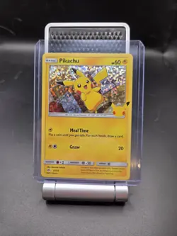 Pokemon Pikachu 25/25 McDonald's 25th Anniversary Holo Promo NM - Image 1