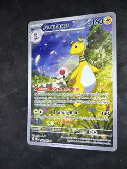 ✅Pokemon TCG Ampharos 090/086 Illustration Rare Chaos Rising English NM🇺🇸 - Image 4