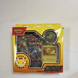 Pokemon TCG Pokemon Day 2026 Collection Box Pikachu Promo & Booster Packs - Image 1