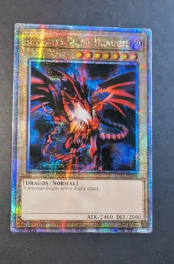 Yugioh Red Eyes Black Dragon LC01-EN006 Quarter Century 25th Secret Near Mint - Image 3