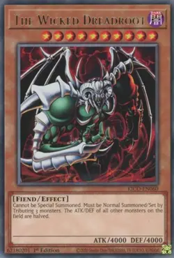 The Wicked Dreadroot - KICO-EN060 - Rare - 1st Edition - Lightly Played - Image 1