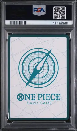 2025 ONE PIECE JAPANESE OP14-THE AZURE SEA'S SEVEN DON!! CARD PSA 10 - Image 2