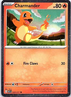 Charmander - (Cosmos Holo) Holo Common Miscellaneous Cards & Products 020/217 NM - Image 1