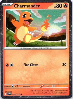 Charmander - (Cosmos Holo) Holo Common Miscellaneous Cards & Products 020/217 NM - Image 1