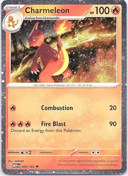 Charmeleon - (Cosmos Holo) Holo Promo Miscellaneous Cards & Products 005/165 NM - Image 1