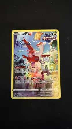 Pokemon Latias Ultra Rare Holo Card Crown Zenith GG20/GG70 - Image 1