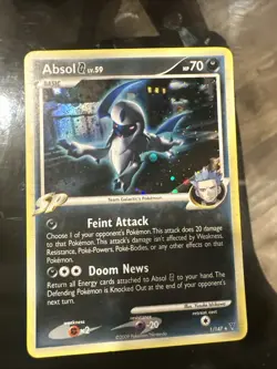 Pokemon Absol Supreme Victors Pokemon Card 1/147 Holo NM - Image 1