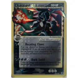 Gold Star Charizard Pokemon 2006 EX Dragon Frontiers #100 Charizard-Holo - Image 1