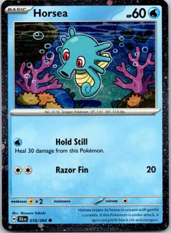 Horsea - (Cosmos Holo) Promo Miscellaneous Cards & Products 010/064 NM - Image 1