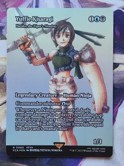 MTG Final Fantasy - Yuffie Kisaragi / Yuriko, The Tiger's Shadow FOIL NM - Image 1