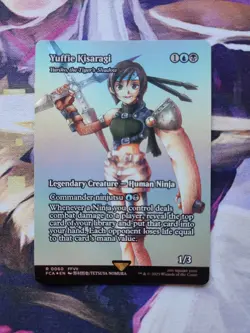 MTG Final Fantasy - Yuffie Kisaragi / Yuriko, The Tiger's Shadow FOIL NM - Image 2