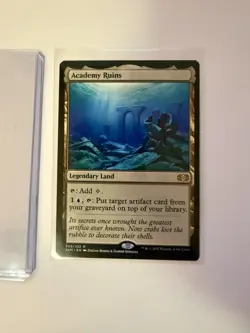 NM/M Academy Ruins - Double Masters MTG Magic the Gathering - Image 1