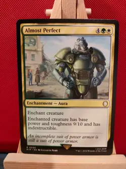 Almost Perfect - Fallout (Universes Beyond) - Rare - NM - MTG - Image 1