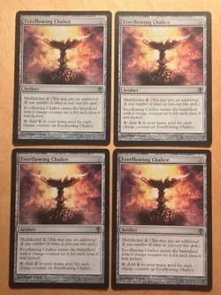 Magic the Gathering MTG 1x Everflowing Chalice Worldwake LP - Image 1