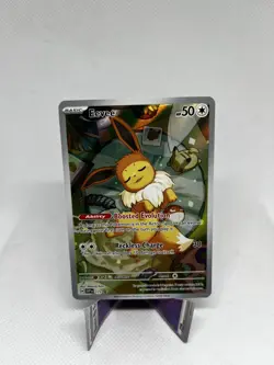 Pokemon TCG Eevee Black Star Promo SVP 173 Prismatic Evolutions ETB - Image 1