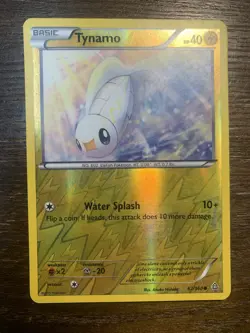 Tynamo 62/160 XY-Primal Clash Reverse Holo TCG Pokemon Card - Image 1