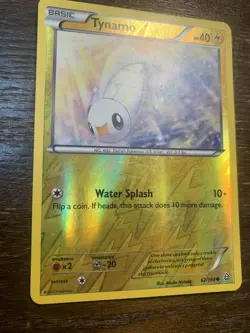 Tynamo 62/160 XY-Primal Clash Reverse Holo TCG Pokemon Card - Image 3